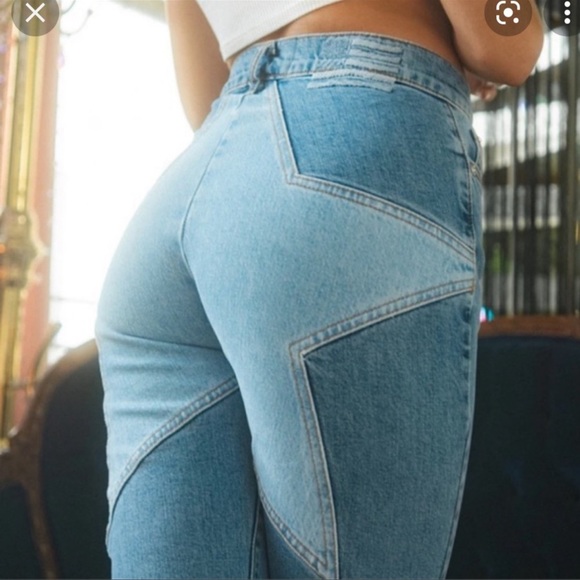 Revive denim NWT star butt denim jeans - Picture 2 of 5